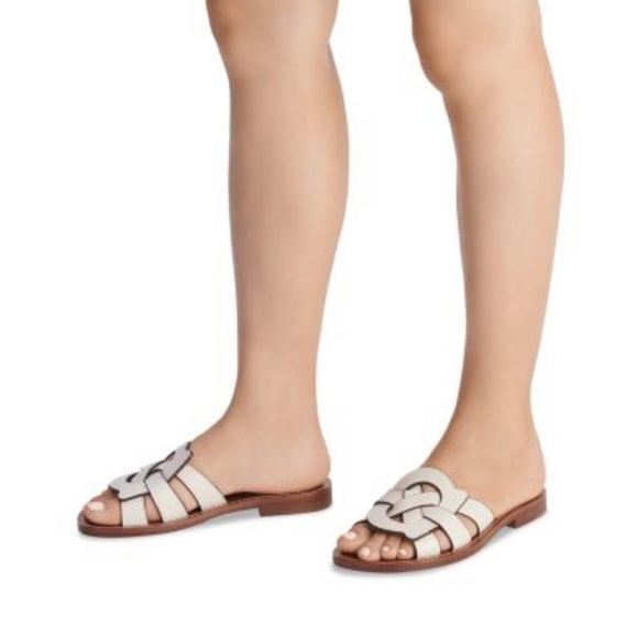 NIB COACH Women's Issa Slip On Woven Slide Sandals - Picture 5 of 7